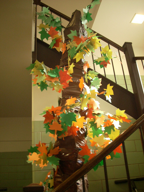 DOT tree in a Chicago high school